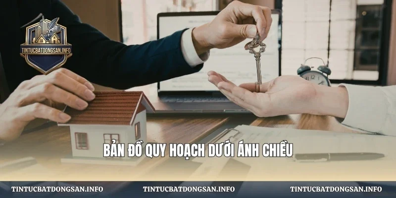 Bản đồ quy hoạch dưới ánh chiều