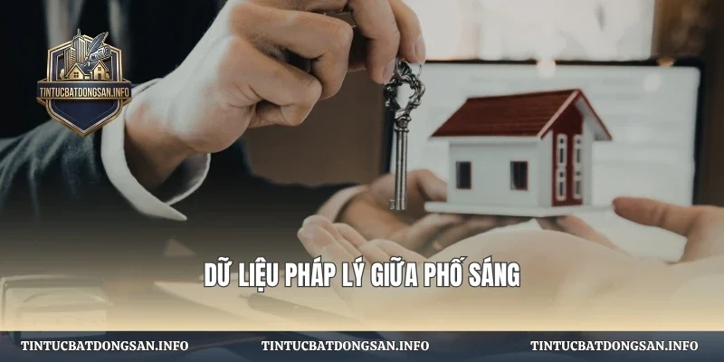 Dữ liệu pháp lý giữa phố sáng