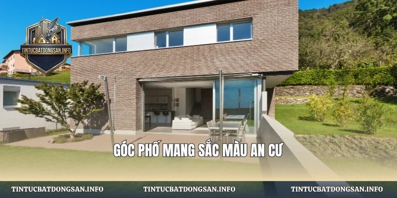 Góc phố mang sắc màu an cư