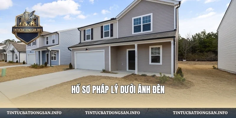 Hồ sơ pháp lý dưới ánh đèn
