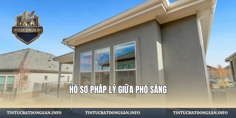 Hồ sơ pháp lý giữa phố sáng