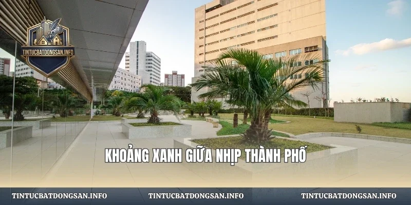 Khoảng xanh giữa nhịp thành phố