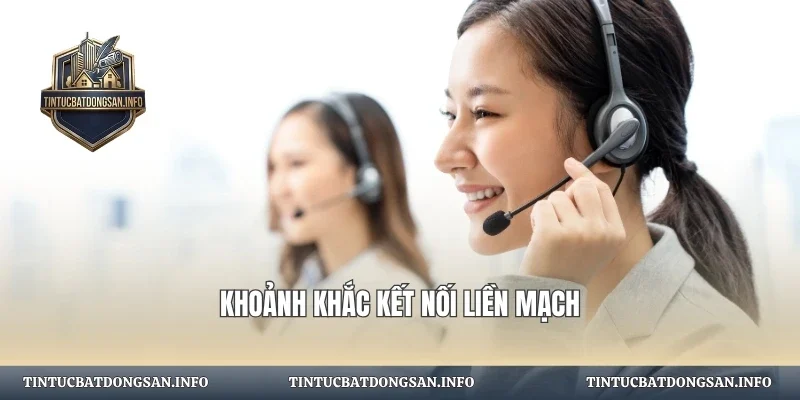 Khoảnh khắc kết nối liền mạch