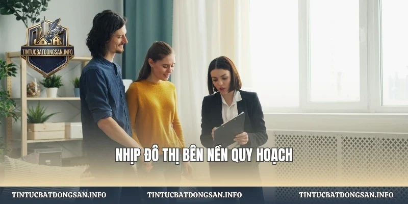 Nhịp đô thị bên nền quy hoạch