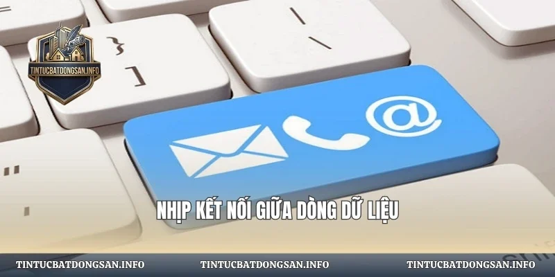 Nhịp kết nối giữa dòng dữ liệu