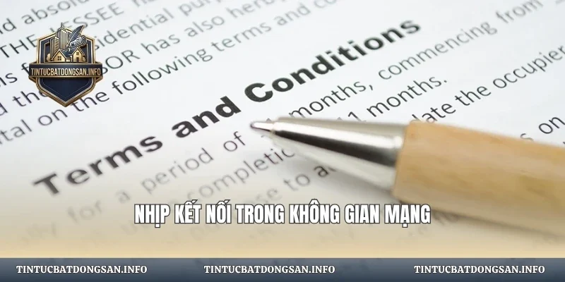 Nhịp kết nối trong không gian mạng