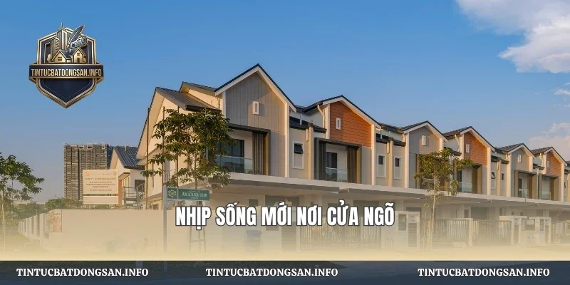 Nhịp sống mới nơi cửa ngõ