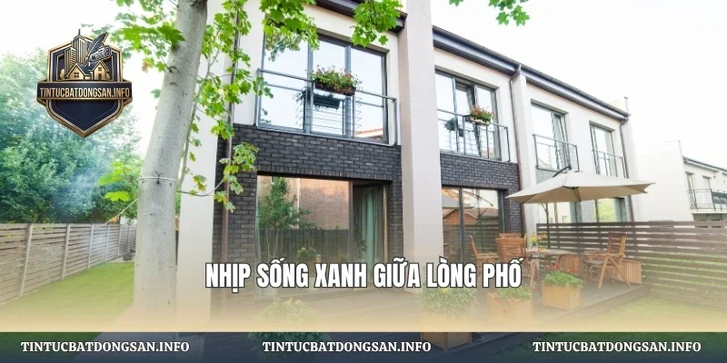 Nhịp sống xanh giữa lòng phố