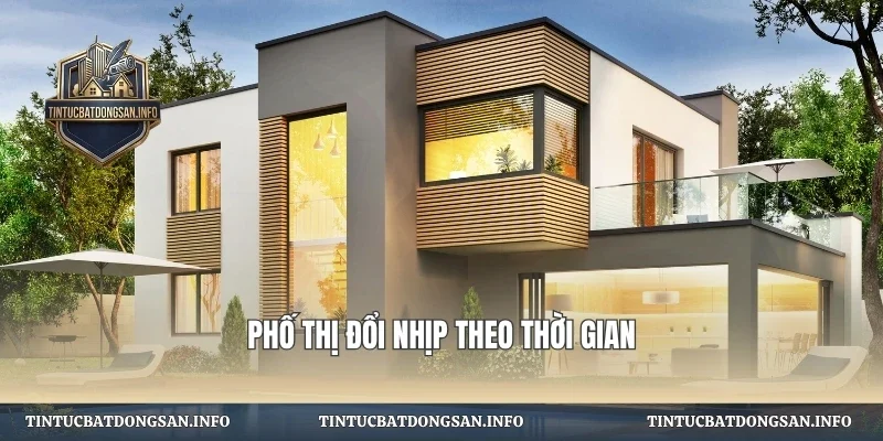 Phố thị đổi nhịp theo thời gian