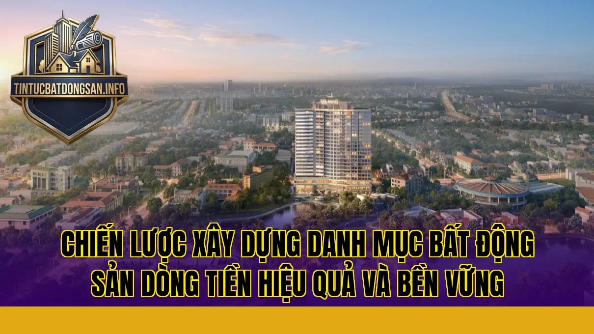 Chiến lược xây dựng danh mục bất động sản dòng tiền hiệu quả và bền vững